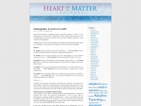 Heartofthematterseminars.wordpress.com