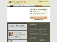 signaturecontractors.com