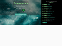 Orgreenic.com