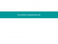 annuities-explained.net Thumbnail