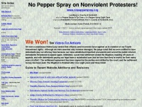 nopepperspray.org Thumbnail