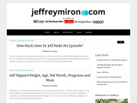Jeffreymiron.com