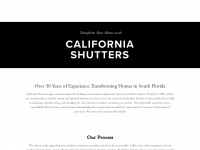 californiashutters.com Thumbnail
