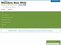 Thewoodenboxmill.co.uk