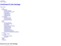 heritagecertificate.ie Thumbnail