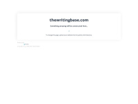 Thewritingbase.blogspot.com