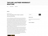 taylorlautnerworkoutroutine.org