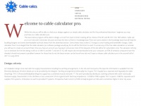 cable-calculations.co.uk Thumbnail