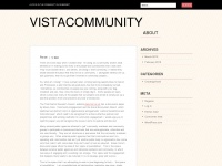 vistacommunity.wordpress.com Thumbnail