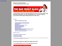 the-bad-credit-blog.com Thumbnail