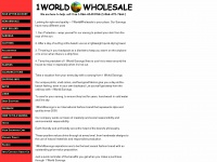 1worldwholesale.com Thumbnail