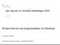 nordiskemediedager.no