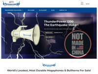 thunderpowermegaphones.com