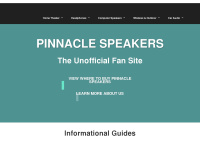 pinnaclespeakers.com Thumbnail