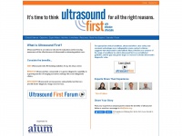Ultrasoundfirst.org