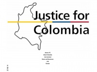 justiceforcolombia.org Thumbnail