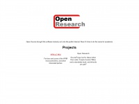 open-research.org.uk Thumbnail