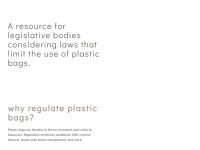 Plasticbaglaws.org