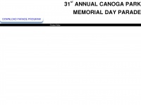 canogaparkmemorialdayparade.com