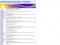 certified-residential-specialist.com Thumbnail