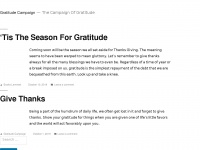 gratitudecampaign.org Thumbnail
