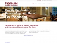 pophamconstruction.com