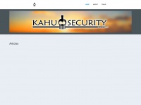 kahusecurity.com Thumbnail