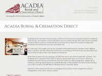 acadiacremation.com Thumbnail