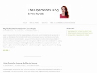 Theoperationsblog.com