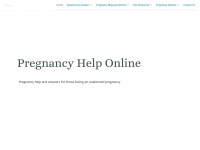 pregnancyhelponline.com Thumbnail
