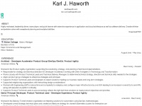 karlhaworth.com Thumbnail