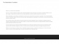 Thestakeholdersfoundation.org
