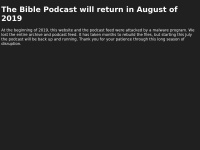 thebiblepodcast.org Thumbnail
