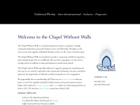 chapelwithoutwalls.org Thumbnail