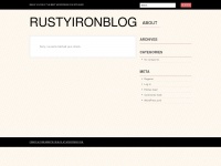 Rustyironblog.wordpress.com