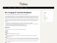 idris-lang.org Thumbnail