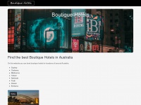 boutiquehotels.com.au