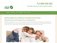 Ecofoamwallinsulation.com.au