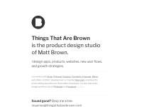 thingsthatarebrown.com