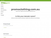 promoclothing.com.au Thumbnail
