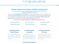 hotwaterstgeorge.com.au Thumbnail
