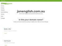 Jonenglish.com.au