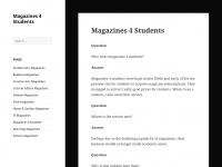 magazines4students.com.au Thumbnail
