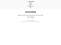 Onereddog.com.au