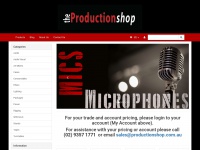 productionshop.com.au Thumbnail
