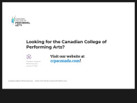 Canadiancollegeofperformingarts.wordpress.com