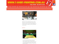 t-shirt-printing.com.au Thumbnail