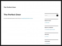 theperfectdoor.com.au Thumbnail
