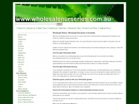Wholesalenurseries.com.au