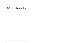 e-compliance-inc.com